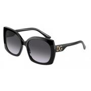 Dolce & Gabbana Stiliga solglasögon för kvinnor Black, Dam