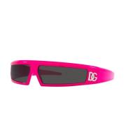 Dolce & Gabbana Rektangulära solglasögon Dg6181 309687 Pink, Unisex