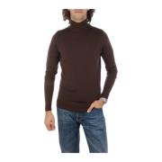 John Smedley Truffle Pullover - Stilren och Bekväm Brown, Herr