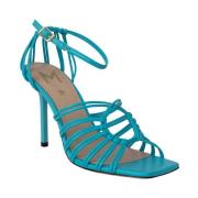 Marella High Heel Sandals Blue, Dam