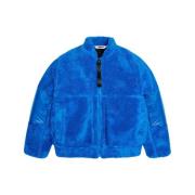 Rains Fleece Bomberjacka Blue, Herr