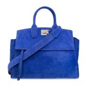 Salvatore Ferragamo ‘Ferragamo Studio Soft Large’ shopper väska Blue, ...