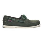 Sebago Shoes Green, Herr