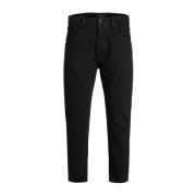 Jack & Jones Klassiska Straight Jeans Black, Herr