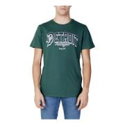 Jack & Jones Herr Grön Tryckt T-shirt Green, Herr