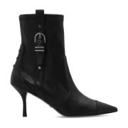 Stuart Weitzman Höga ankelboots med klack Black, Dam