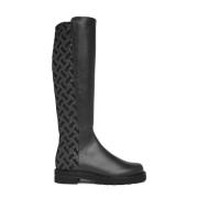 Stuart Weitzman Wicka Lift Läder Ankelboots Black, Dam