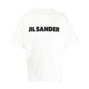 Jil Sander Kortärmad T-Shirt White, Herr