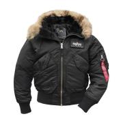 Alpha Industries 45P Hooded Jacket Black, Herr