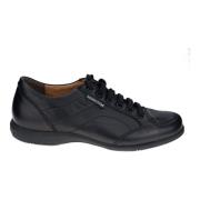 Mephisto Elegant Herr Sneaker i Läder Black, Herr