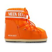 Moon Boot ‘Icon Low Nylon’ snöskor Orange, Dam