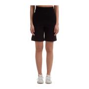 Alberta Ferretti Casual shorts Black, Dam