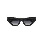Alexander McQueen Svarta solglasögon Ss23 - Stiligt damtillbehör Black...