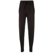 Allude Suit Trousers Black, Dam