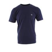 C.p. Company Stilfull Blå T-shirt för Män Blue, Herr