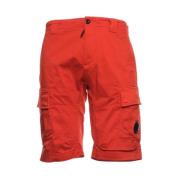 C.p. Company Outdoor Cargo Shorts - 12Cmbe062A 005694G 455 Red, Herr