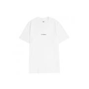 C.p. Company Logo T-shirt med avslappnad passform White, Herr