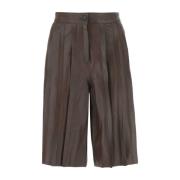 Golden Goose Stiliga Golden Goose Shorts för sommaren Brown, Dam