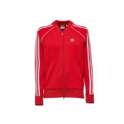 Adidas Originals Stilfull Zip-Through Sweatshirt för Kvinnor Red, Dam