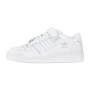 Adidas Originals Vita sportiga lågprofil sneakers för kvinnor White, D...
