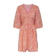 Y.a.s Snygg 3/4 Skjortklänning - Rosebloom Pink, Dam