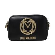 Love Moschino Cross Body Bags Black, Dam