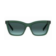 Love Moschino Heart Solglasögon för Kvinnor Green, Dam