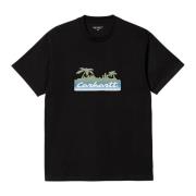 Carhartt Wip Stiliga Bomull T-Shirts Kollektion Black, Herr