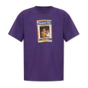 Carhartt Wip T-shirt med logotryck Purple, Herr