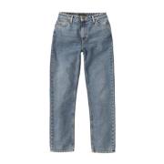 Nudie Jeans Höga jeans Blue, Dam