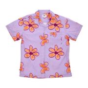 Obey Short Sleeve Shirts Pink, Herr