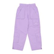 Obey Straight Trousers Purple, Dam