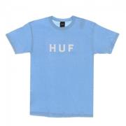 HUF Essentials Logo Tee - Ljusblå Blue, Herr