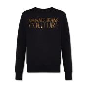 Versace Jeans Couture Tröja with logo Black, Dam