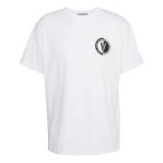 Versace Jeans Couture Vita T-shirts White, Herr