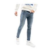 Versace Jeans Couture Modern Fit Skinny Jeans Blue, Herr