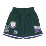 Mitchell & Ness Casual Shorts Green, Herr
