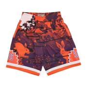 Mitchell & Ness Casual Shorts Orange, Herr
