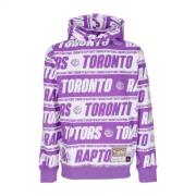 Mitchell & Ness NBA Teamwrap Hoodie Toronto Purple Purple, Herr
