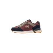 Colmar Bordeaux Platta Sneakers Red, Herr