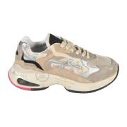 Premiata Stiliga Sneakers Beige, Dam