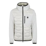 Blauer Vita Kappor med Onda Piuma Bimateriale White, Herr