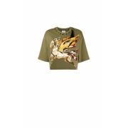 Etro T-shirt Green, Dam