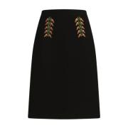 Etro Midi Skirts Black, Dam