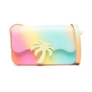 Palm Angels Rainbow Palm Beach Crossbody Väska Multicolor, Dam
