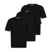 Palm Angels Bomull T-shirt tre-pack Black, Herr