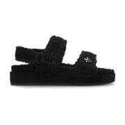 Tory Burch ‘Kira’ sandaler med logotyp Black, Dam