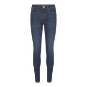 MOS Mosh Stiliga och tidlösa skinny jeans för kvinnor Blue, Dam