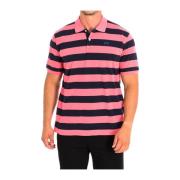 La Martina Polo Shirts Pink, Herr
