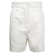 Sportmax Casual Shorts White, Dam